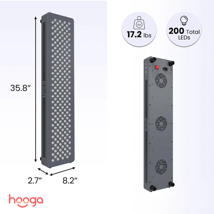 Hooga Health HG1000 Red Light Therapy Device