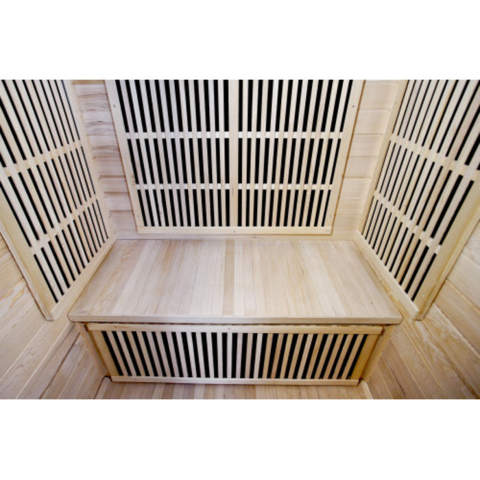 SunRay The Evansport, 2-Person Indoor Infrared Cedar Sauna