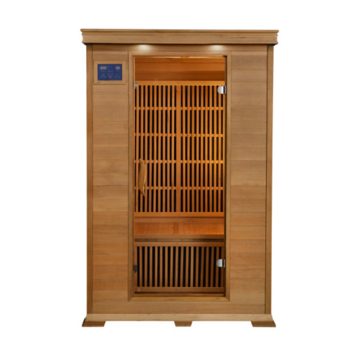 SunRay The Evansport, 2-Person Indoor Infrared Cedar Sauna