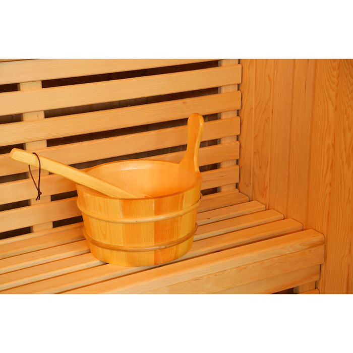 SunRay The Southport, 3-Person Indoor Traditional Sauna