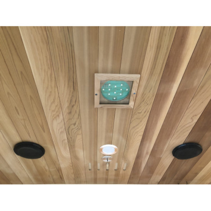 The Roslyn, 4-Person Indoor Infrared Cedar Sauna