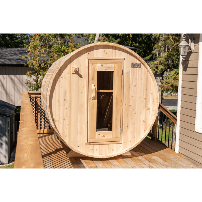 Dundalk Leisurecraft Harmony Outdoor Barrel Sauna (2-4 People)