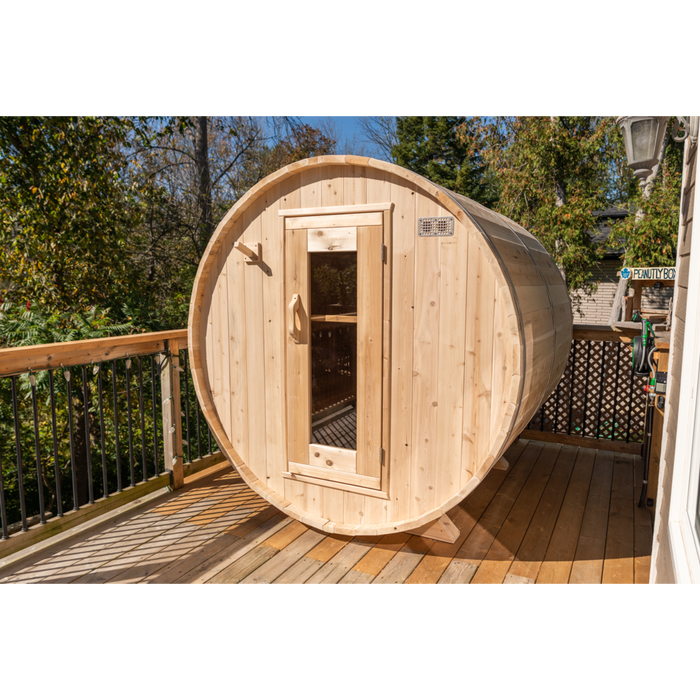 Dundalk Leisurecraft Harmony Outdoor Barrel Sauna (2-4 People)