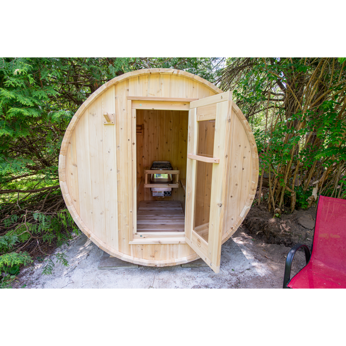 Dundalk Leisurecraft Harmony Outdoor Barrel Sauna (2-4 People)