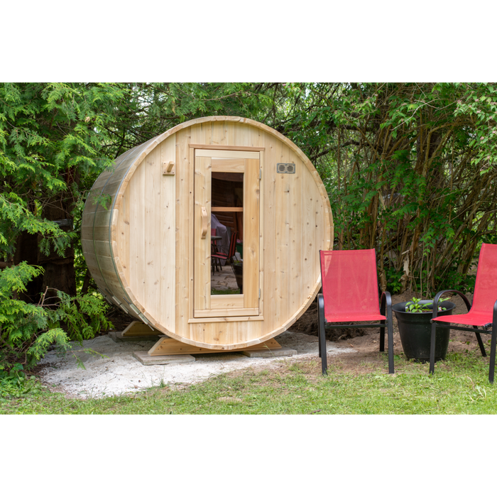 Dundalk Leisurecraft Harmony Outdoor Barrel Sauna (2-4 People)