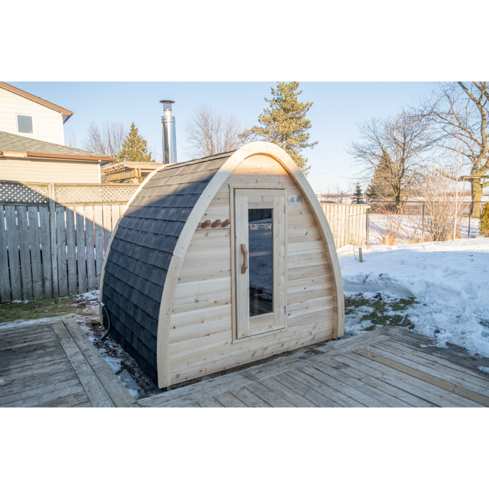 Dundalk Leisurecraft Mini POD Outdoor Sauna (2-4 Person)