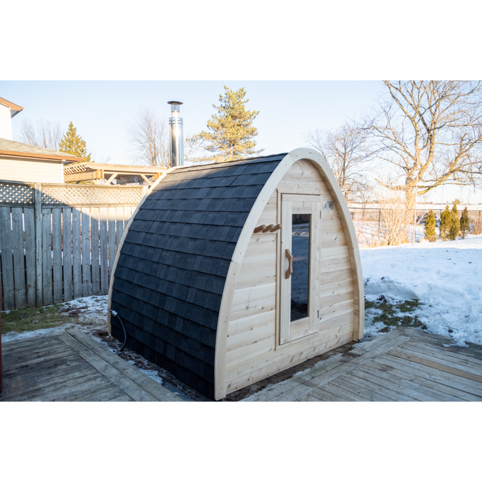 Dundalk Leisurecraft Mini POD Outdoor Sauna (2-4 Person)