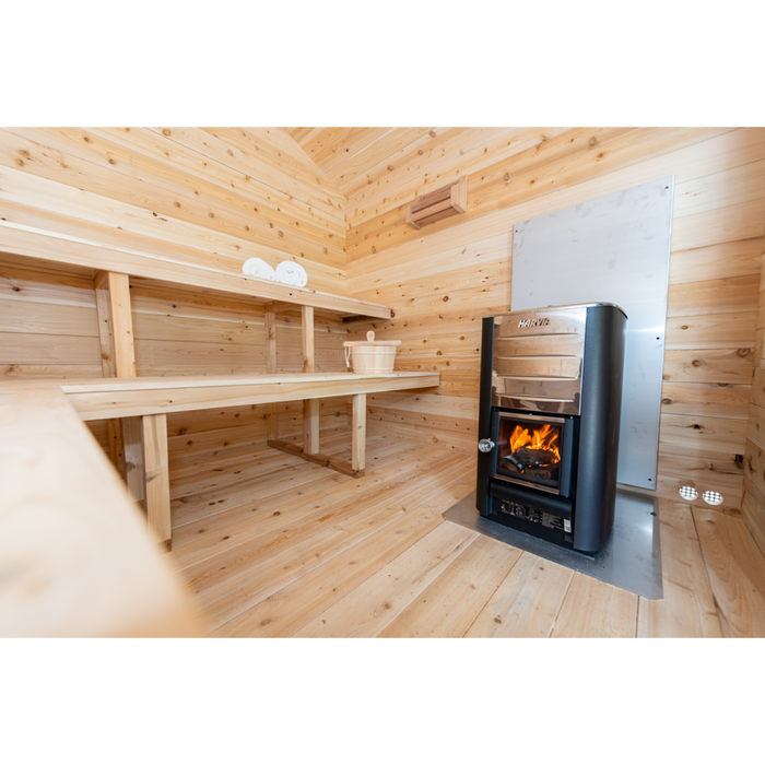 Dundalk Leisurecraft Georgian Cabin Outdoor Sauna (2-6 Person)