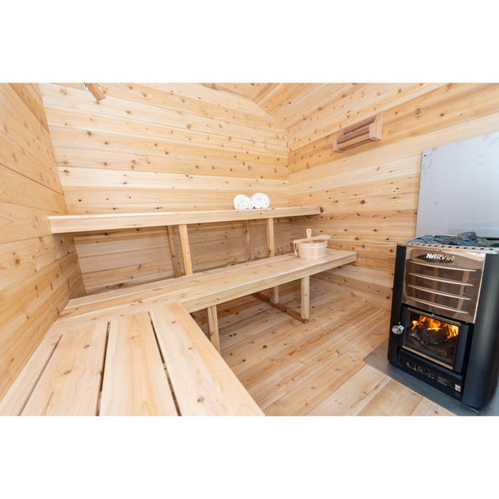 Dundalk Leisurecraft Georgian Cabin Outdoor Sauna (2-6 Person)