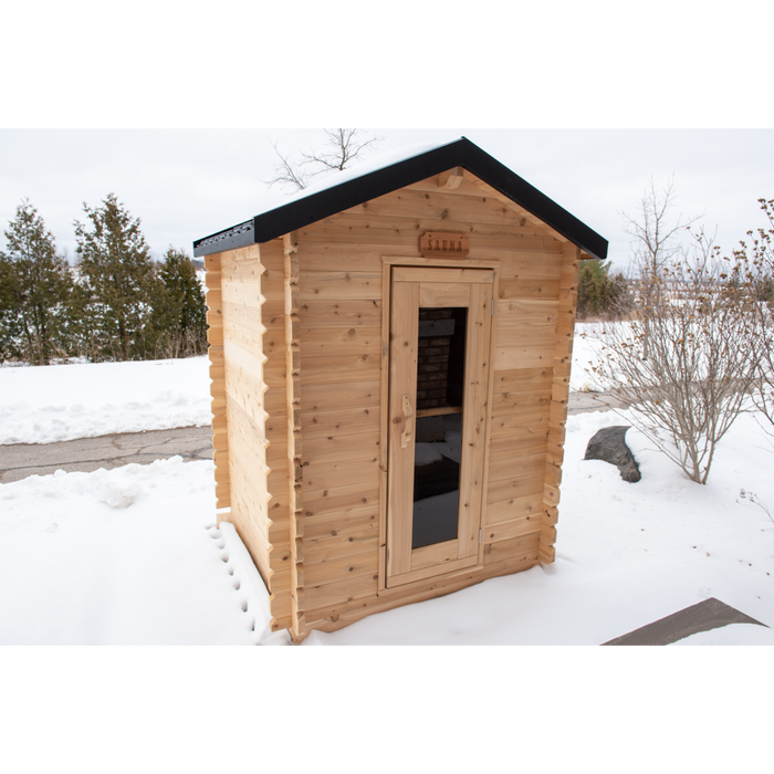 Dundalk Leisurecraft Granby Cabin Outdoor Sauna (2-3 Person)