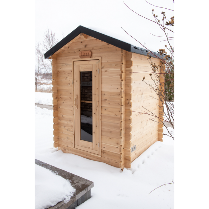 Dundalk Leisurecraft Granby Cabin Outdoor Sauna (2-3 Person)