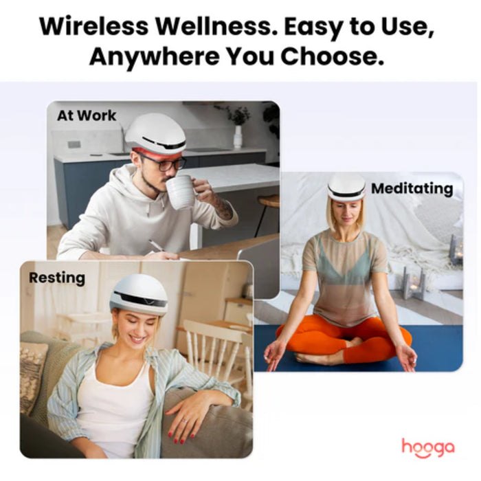 Hooga Health Laser Red Light Therapy Helmet