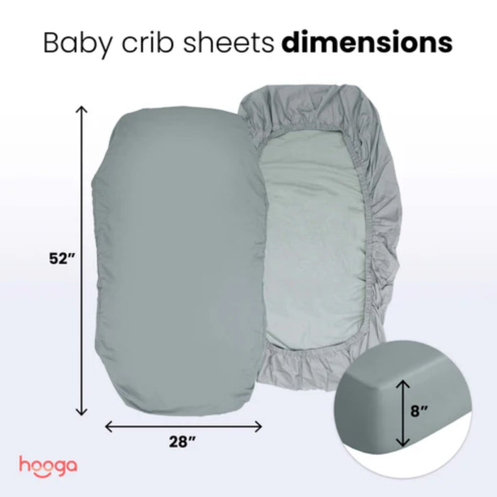 Hooga Health Grounding Crib Sheet