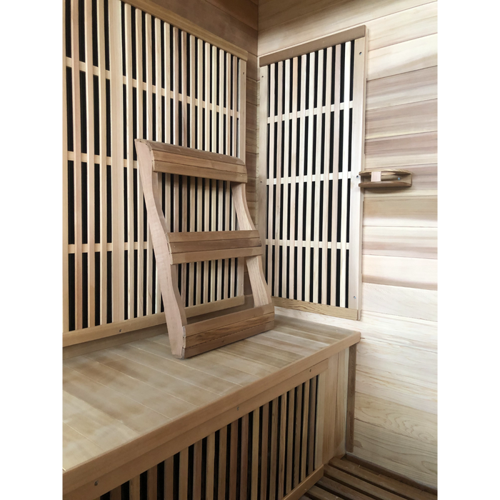 The Roslyn, 4-Person Indoor Infrared Cedar Sauna