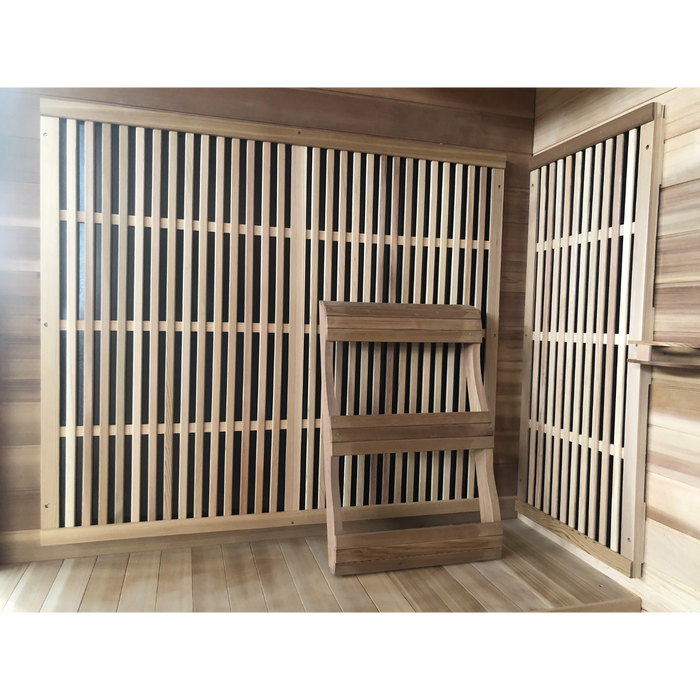 The Roslyn, 4-Person Indoor Infrared Cedar Sauna