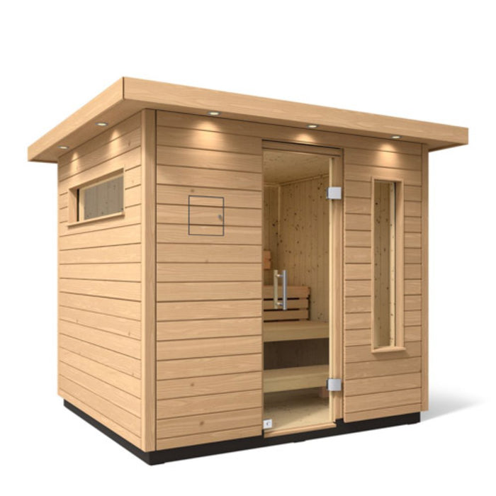 Kohler, C2 Outdoor Traditional Sauna Kit, Douglas Fir, Up to 5 Persons