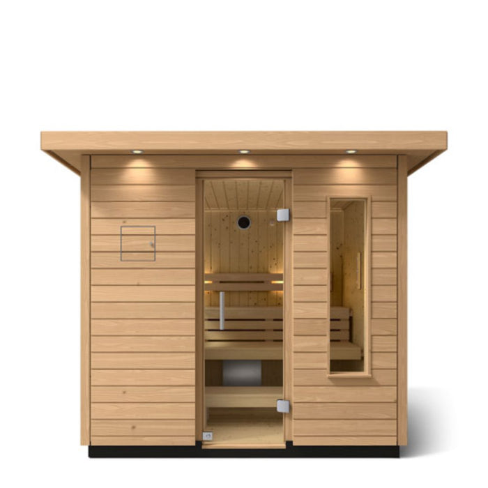 Kohler, C2 Outdoor Traditional Sauna Kit, Douglas Fir, Up to 5 Persons