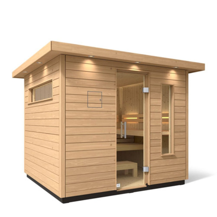 Kohler, C2 Outdoor Traditional Sauna Kit, Douglas Fir, Up to 6 Persons