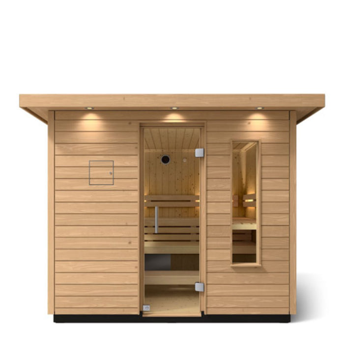 Kohler, C2 Outdoor Traditional Sauna Kit, Douglas Fir, Up to 6 Persons