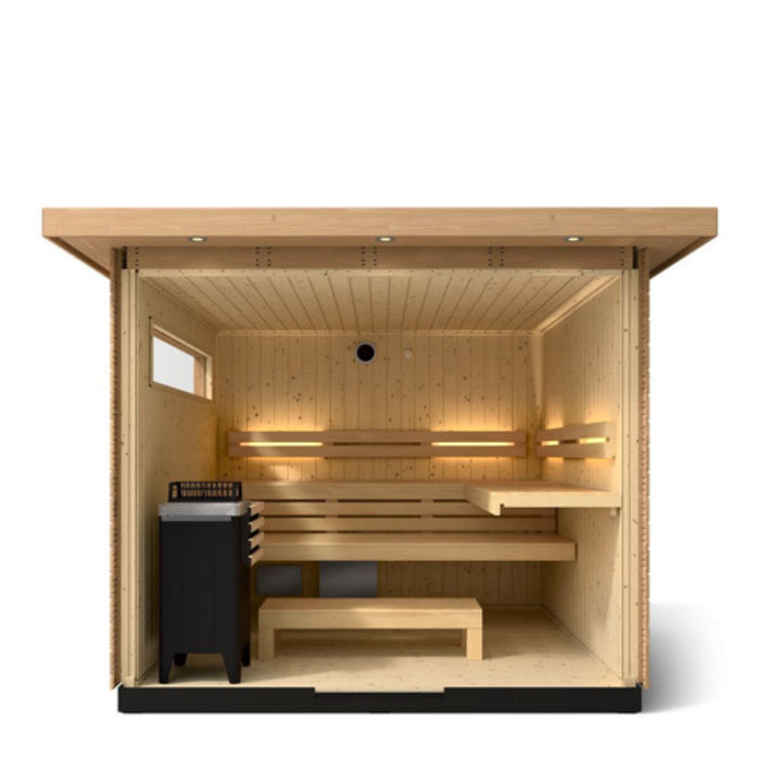 Kohler, C2 Outdoor Traditional Sauna Kit, Douglas Fir, Up to 6 Persons