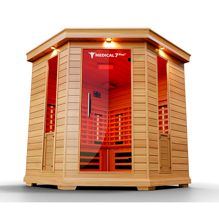 Medical Sauna, Medical 7 Plus ™ Indoor Infrared Sauna (4 - 6 People)