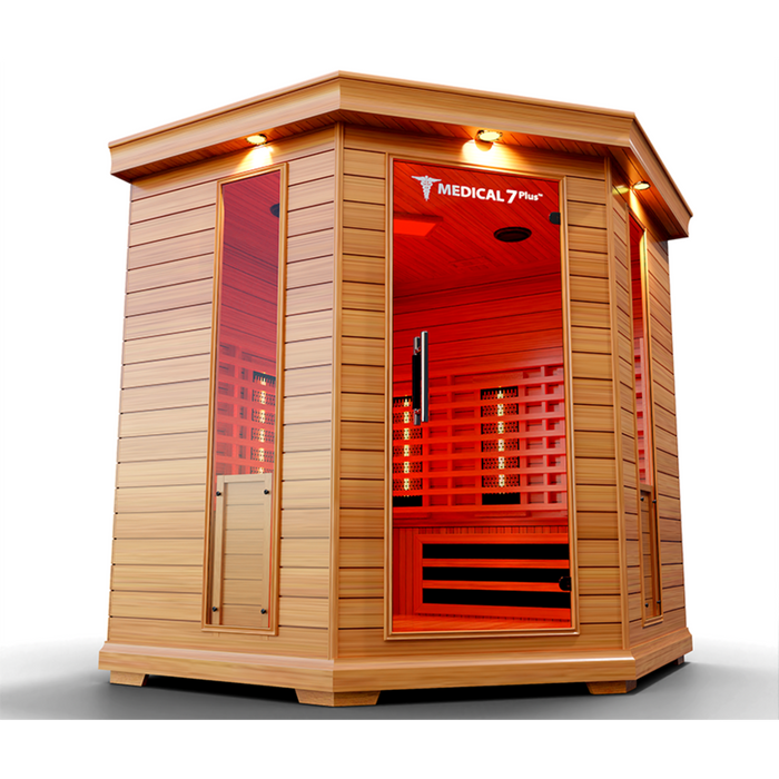 Medical Sauna, Medical 7 Plus ™ Indoor Infrared Sauna (4 - 6 People)