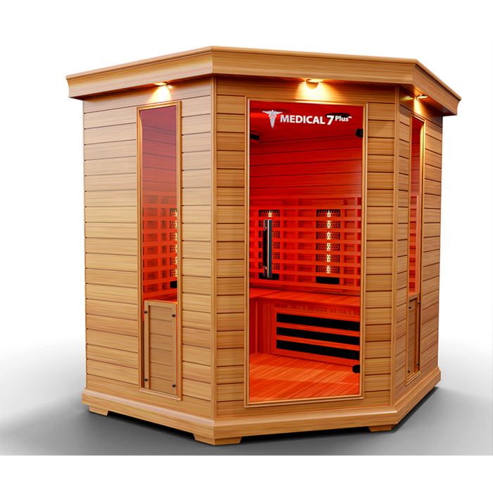 Medical Sauna, Medical 7 Plus ™ Indoor Infrared Sauna (4 - 6 People)