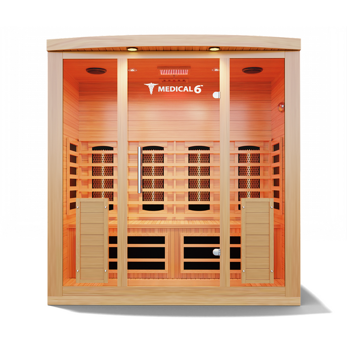 Medical Sauna, Medical 6 ™ Indoor Infrared Sauna (4 Person)