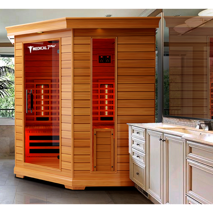 Medical Sauna, Medical 7 Plus ™ Indoor Infrared Sauna (4 - 6 People)