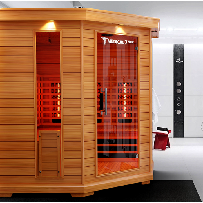 Medical Sauna, Medical 7 Plus ™ Indoor Infrared Sauna (4 - 6 People)