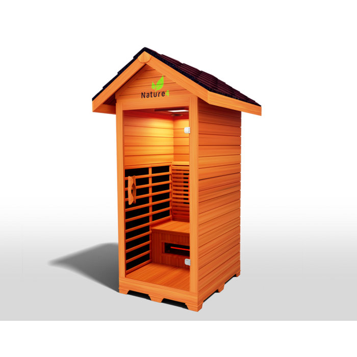 Medical Sauna, Nature 4 Outdoor Infrared Saunas (1 Person)