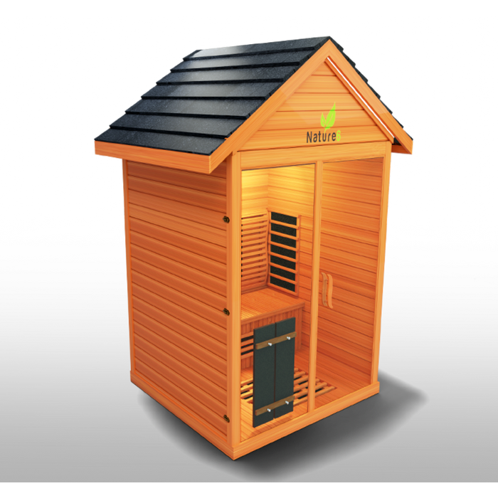 Medical Sauna, Nature 6 Outdoor Infrared Saunas (3 Person)