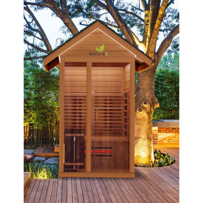 Medical Sauna, Nature 5 Outdoor Infrared Saunas (2 Person)