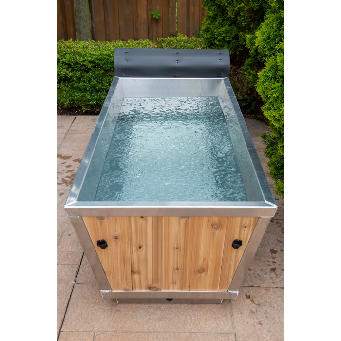 Dundalk Leisurecraft The Polar Plunge Tub, Cold Plunge (Stainless Steel Interior)