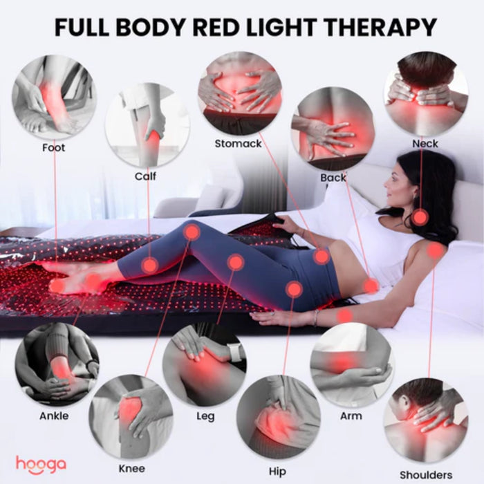 Hooga Health Red Light Therapy Blanket Pod, Full Body (Regular Size)