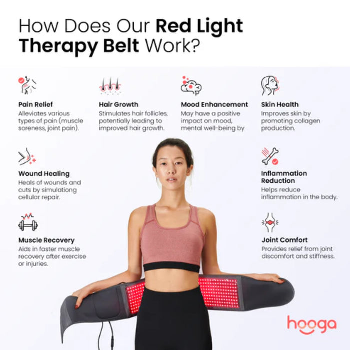Hooga Health Red Light Therapy Belt