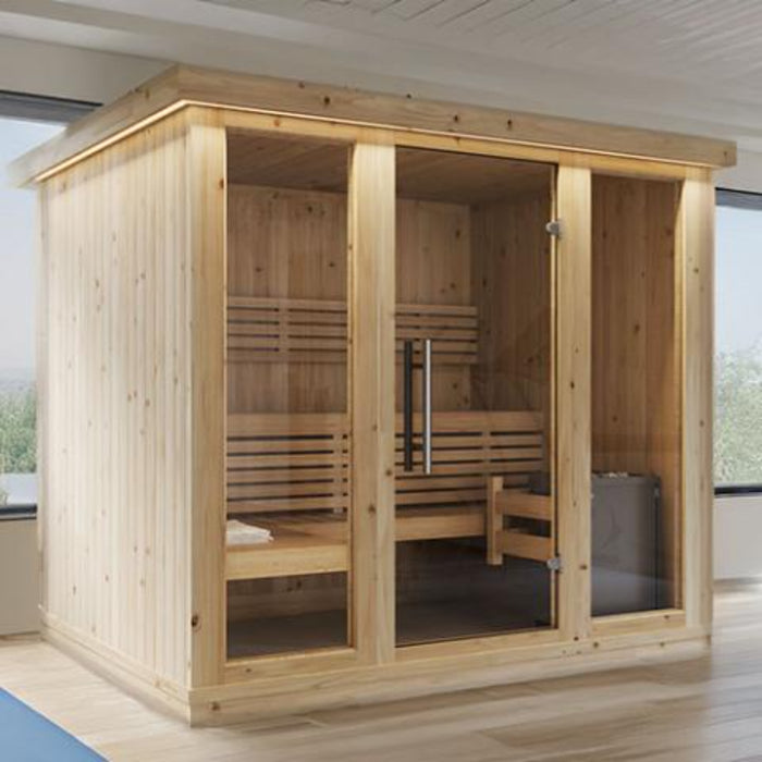 SaunaLife Model X7 Indoor Home Sauna, XPERIENCE Series (6 Person)