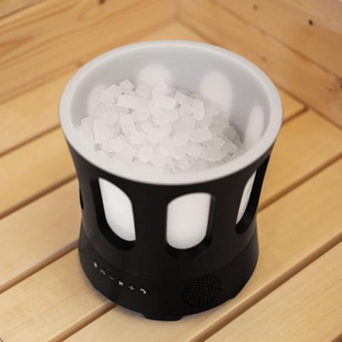 SaunaLife, SaunaZone Bluetooth Speaker, Sauna Bucket, with Lights