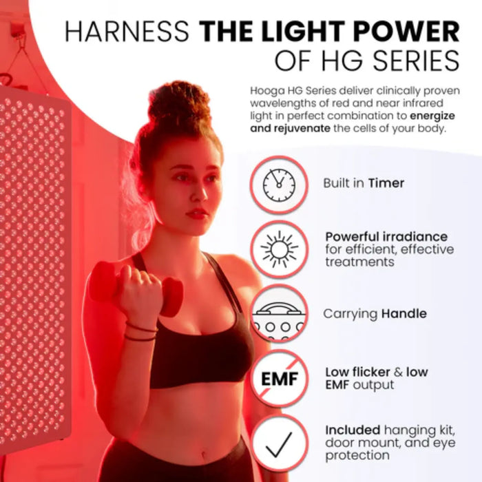 Hooga Health HG1000 Red Light Therapy Device